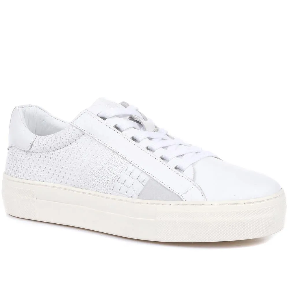 Aliyah Leather Trainers - ALIYAH / 322 120 sold by Shoe-Shop