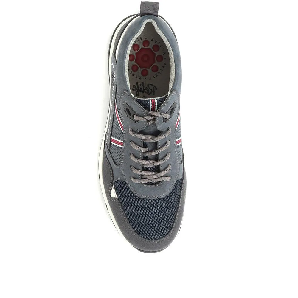 Wide-fit Comfort Lace-Up Trainers - CENTR35025 / 321 568 sold by Shoe-Shop product image thumbnail 5