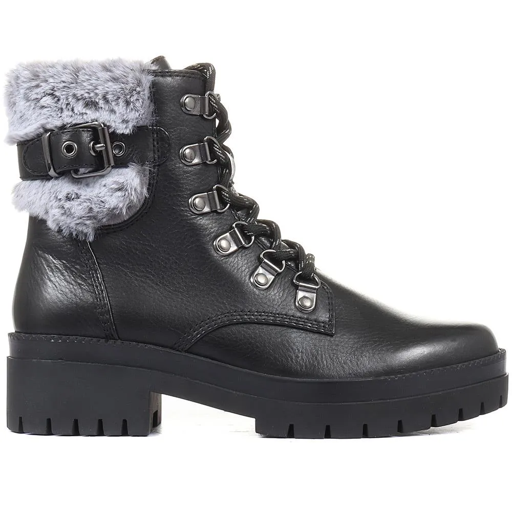 Olga-09 Leather Hiker Boots - SINO34502 / 320 492 sold by Shoe-Shop product image thumbnail 2