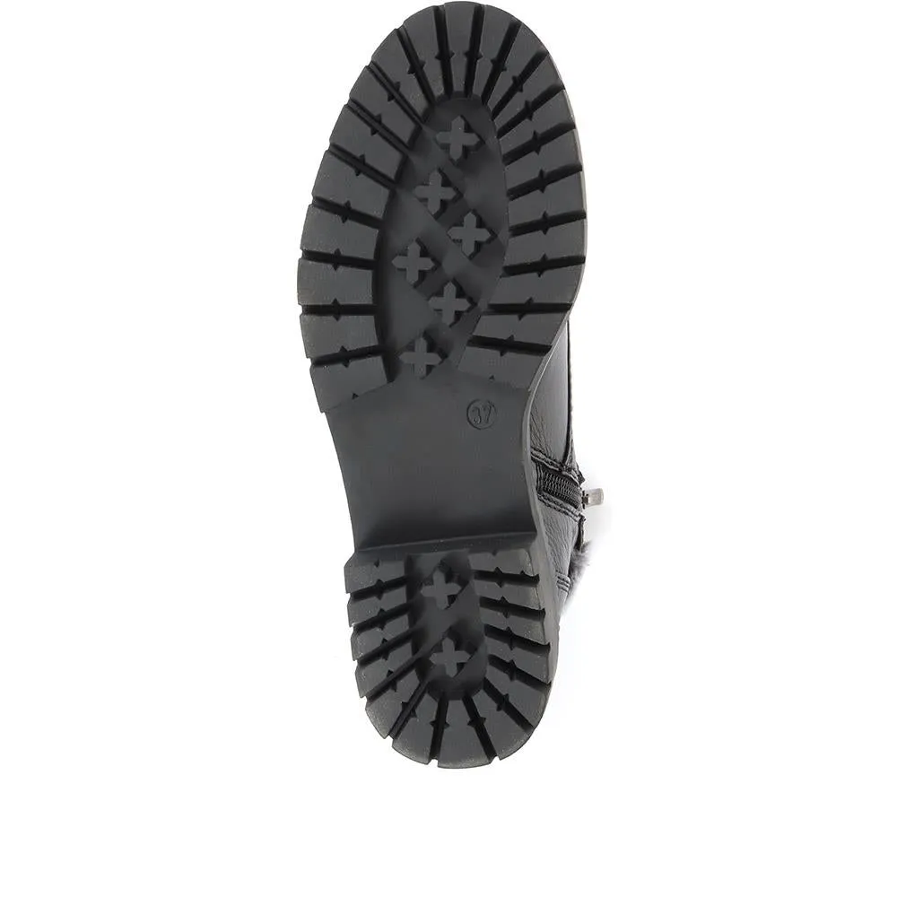 Olga-09 Leather Hiker Boots - SINO34502 / 320 492 sold by Shoe-Shop product image thumbnail 5