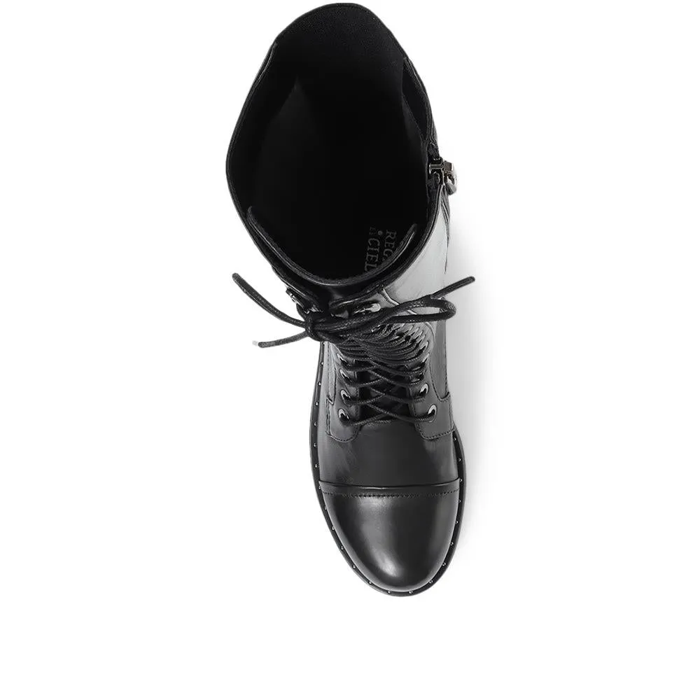 Lace-Up Leather Boots - SINO30518 / 318 121 sold by Shoe-Shop product image thumbnail 5