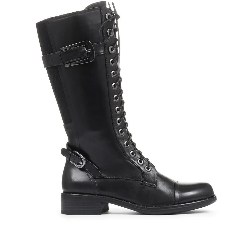 Lace-Up Leather Boots - SINO30518 / 318 121 sold by Shoe-Shop product image thumbnail 2