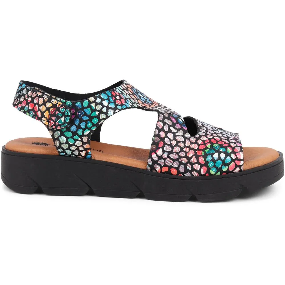 Touch-Fasten Platform Sandals - LYAN39013 / 325 392 sold by Shoe-Shop product image thumbnail 4