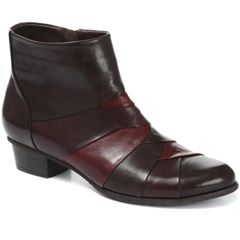Stefany-172 Leather Ankle Boots - SINO30501 / 316 156 sold by Shoe-Shop