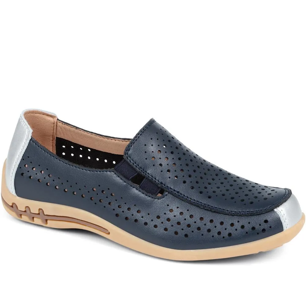 Leather Slip-On Shoes - BRK37041 / 323 631 sold by Shoe-Shop