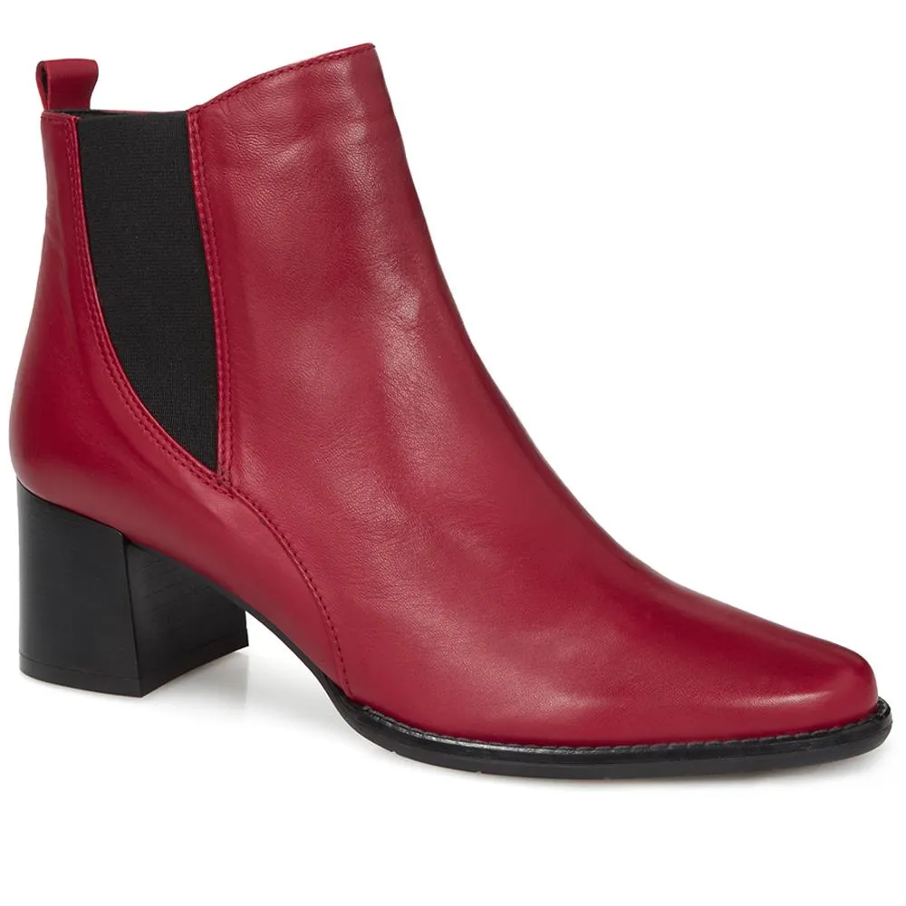 Harriet Leather Ankle Boot - CARM28515 / 313 448 sold by Shoe-Shop