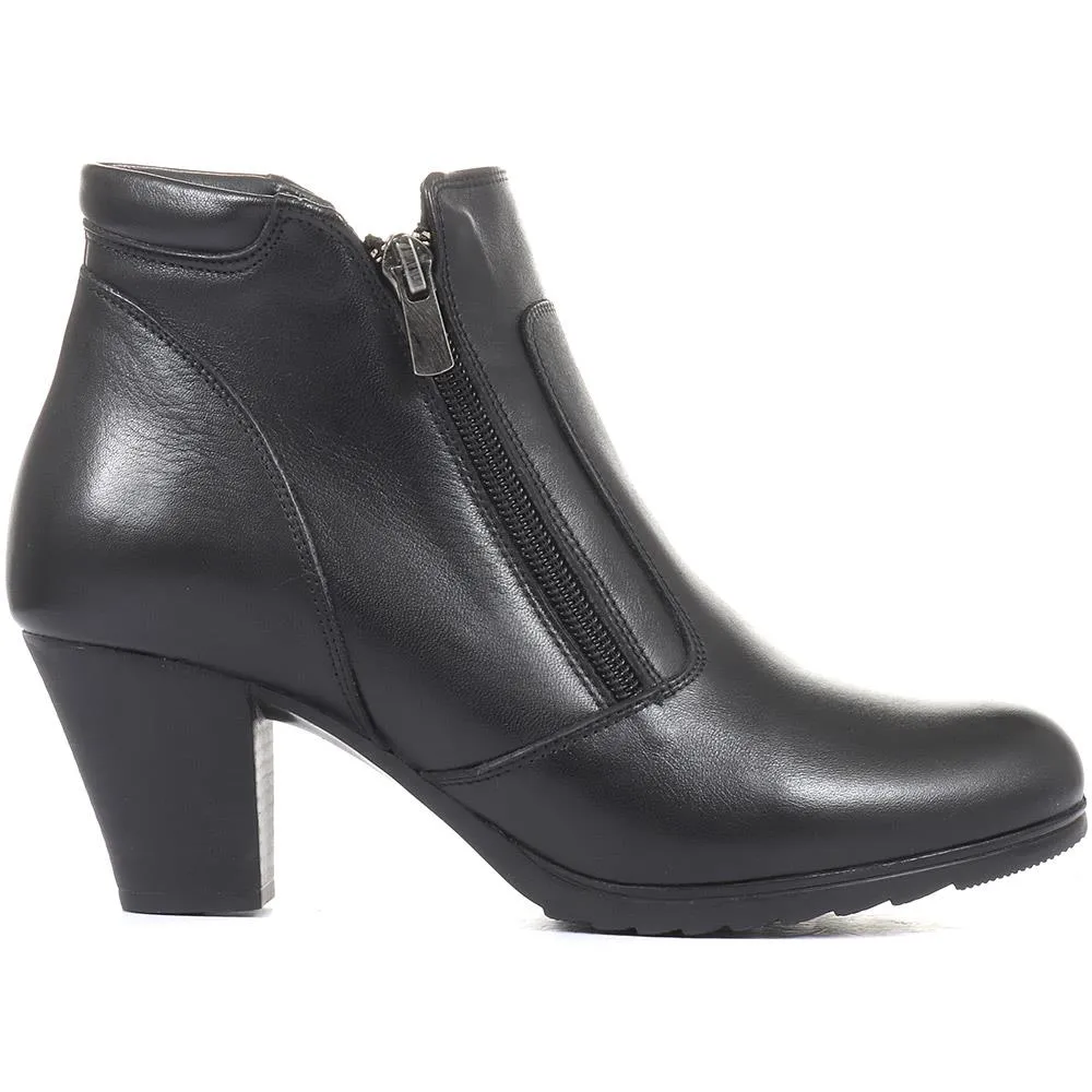 Heeled Leather Ankle Boots - VED34005 / 320 368 sold by Shoe-Shop product image thumbnail 3