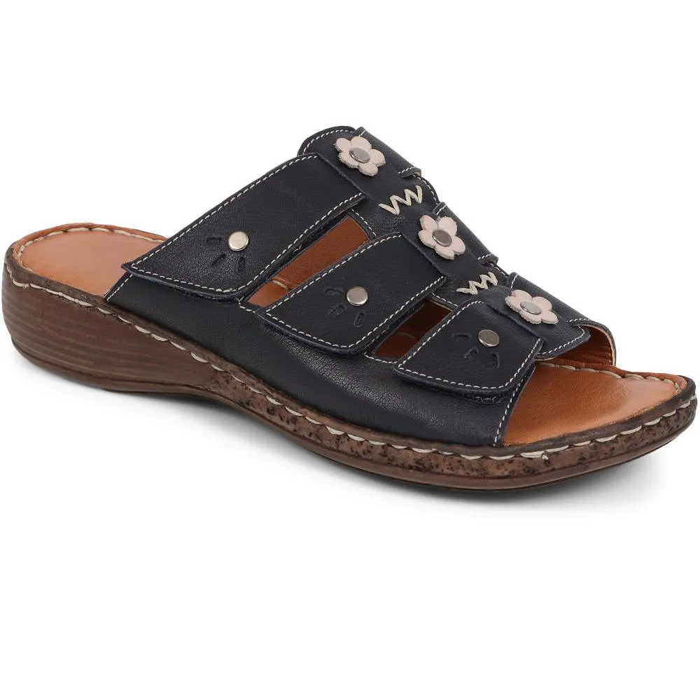 Leather Mule Sandals - LUCK39015 / 325 723 sold by Shoe-Shop product image thumbnail 3