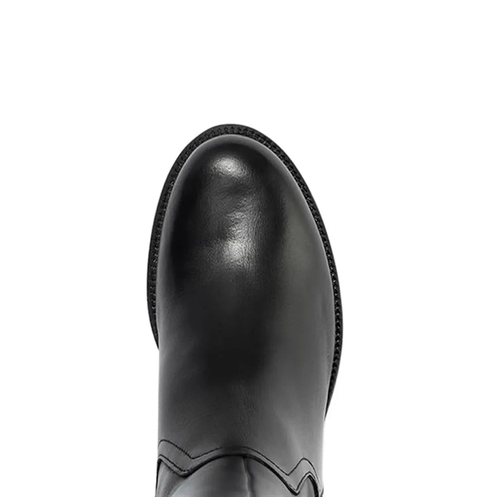 Leather Knee High Rider Boot - CARM30514 / 316 576 sold by Shoe-Shop product image thumbnail 5