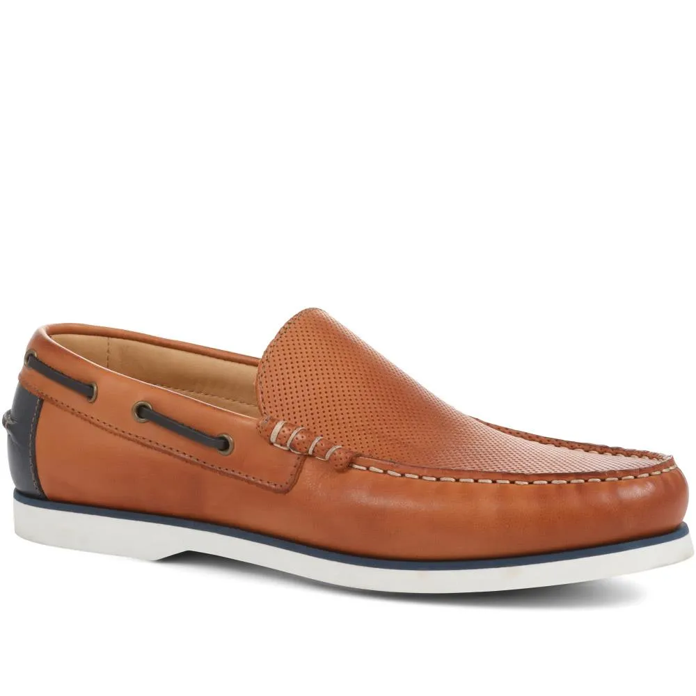 Peer Leather Moccasin Shoes - PEER / 322 024 sold by Shoe-Shop