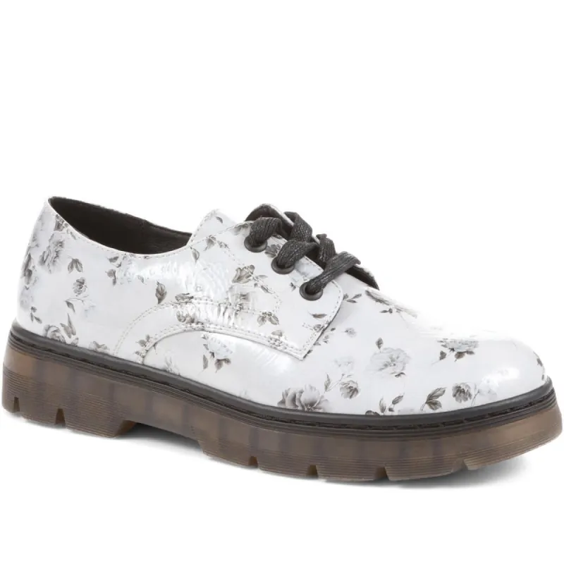 Floral Detailed Brogues - WOIL36027 / 323 064 sold by Shoe-Shop