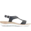 Woven Ankle Strap Sandals - INB37013 / 323 527 sold by Shoe-Shop
