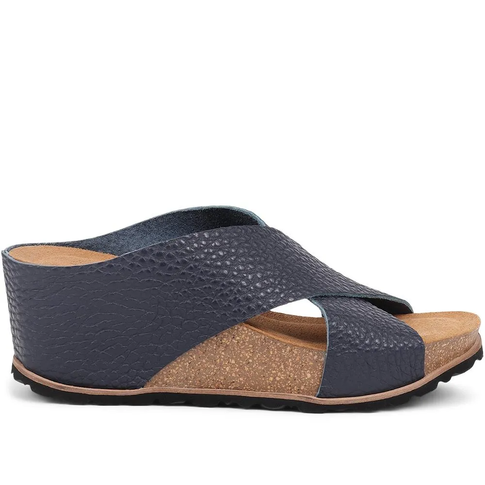 Tansy Leather Wedge Mule Sandals - TANSY / 323 675 sold by Shoe-Shop product image thumbnail 4