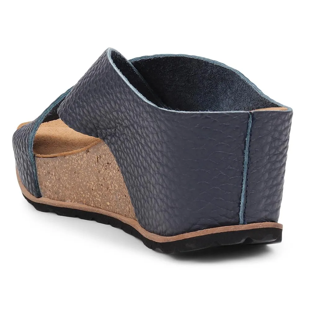 Tansy Leather Wedge Mule Sandals - TANSY / 323 675 sold by Shoe-Shop product image thumbnail 5
