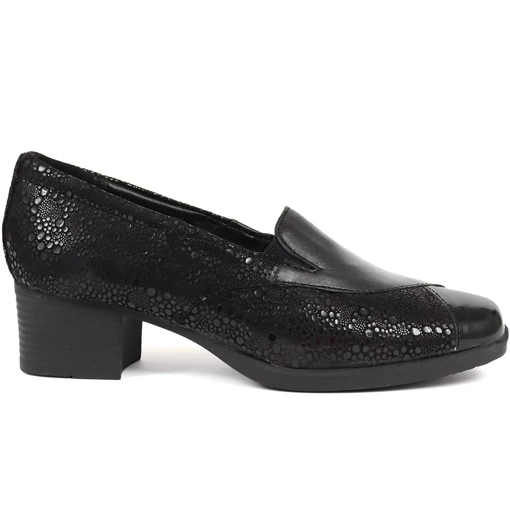 Heeled Leather Loafers - NAP38011 / 324 607 sold by Shoe-Shop product image thumbnail 3