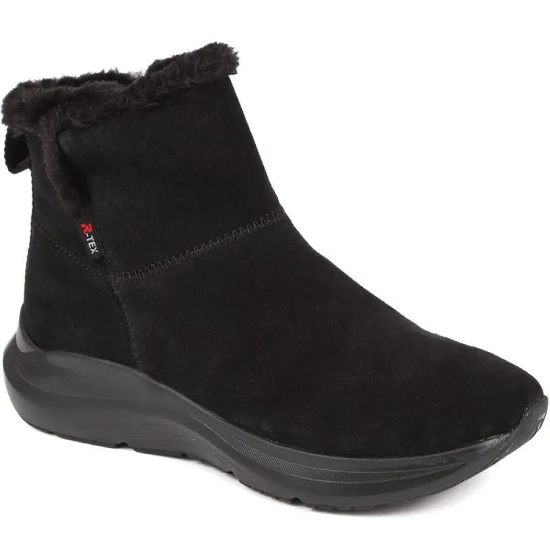 Rieker Fleece-Lined Pull-On Ankle Boots - RKR38504 / 324 064 sold by Shoe-Shop