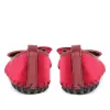 Bow Accented Chunky Stitch Ballet Flats - KARY38001 / 324 317 sold by Shoe-Shop