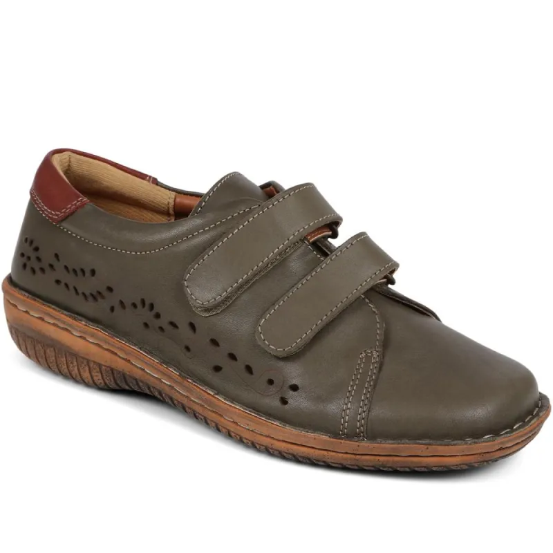 Touch-Fasten Leather Shoes  - HAK39025 / 325 540 sold by Shoe-Shop