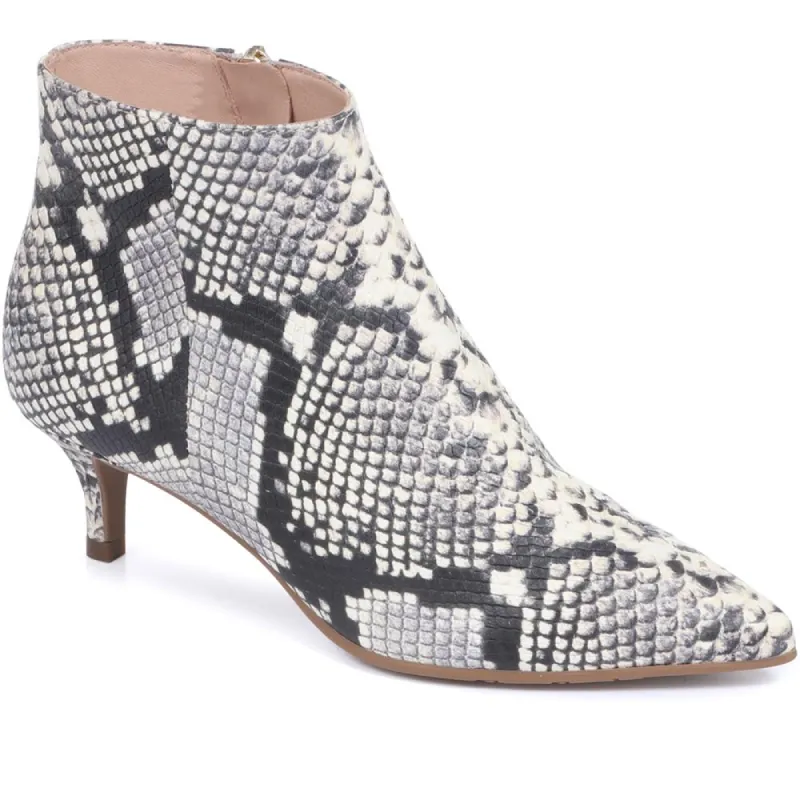 Eliza Kitten Heel Ankle Boot - CARM29507 / 314 493 sold by Shoe-Shop