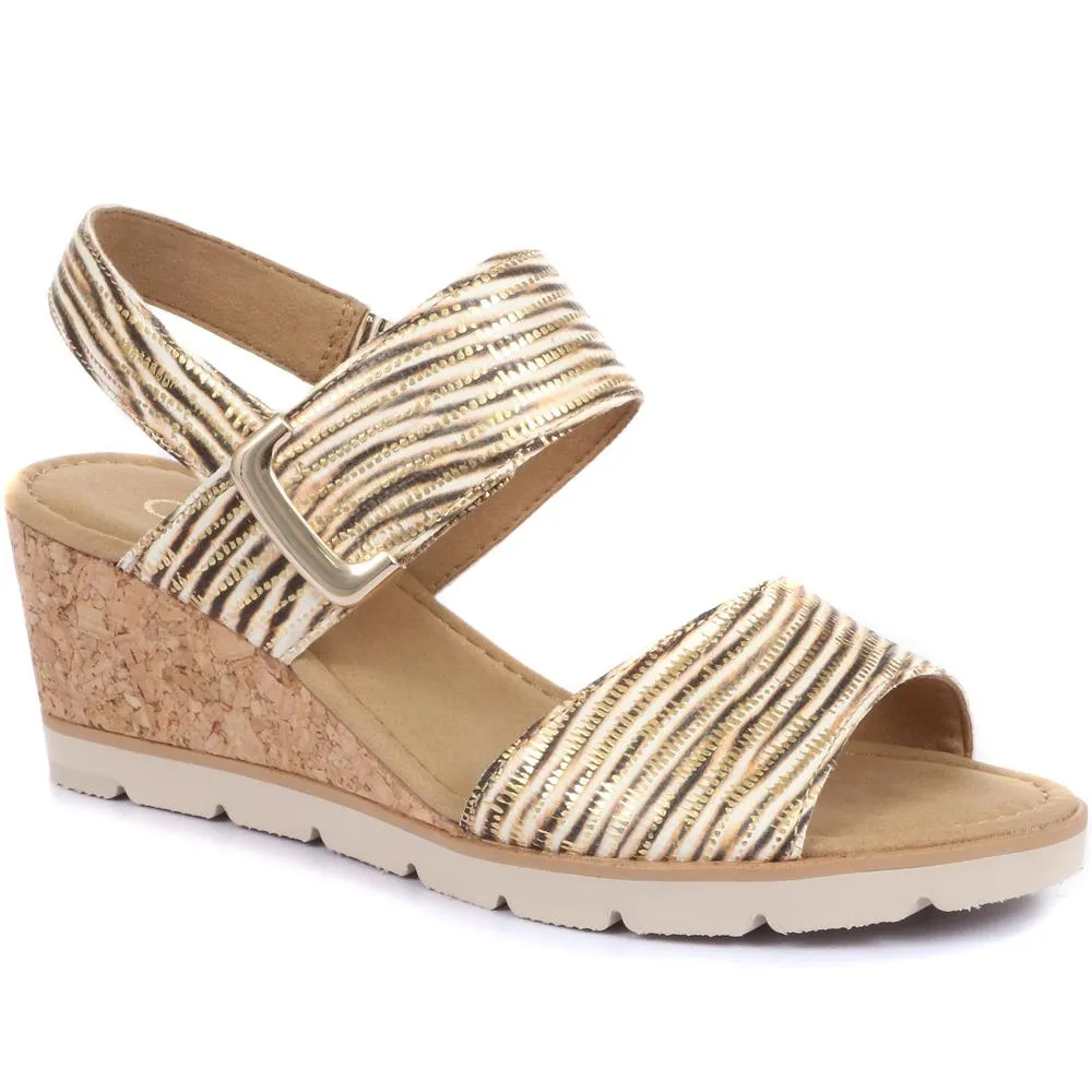Porter Leather Wedge Sandals - GAB31515 / 317 909 sold by Shoe-Shop