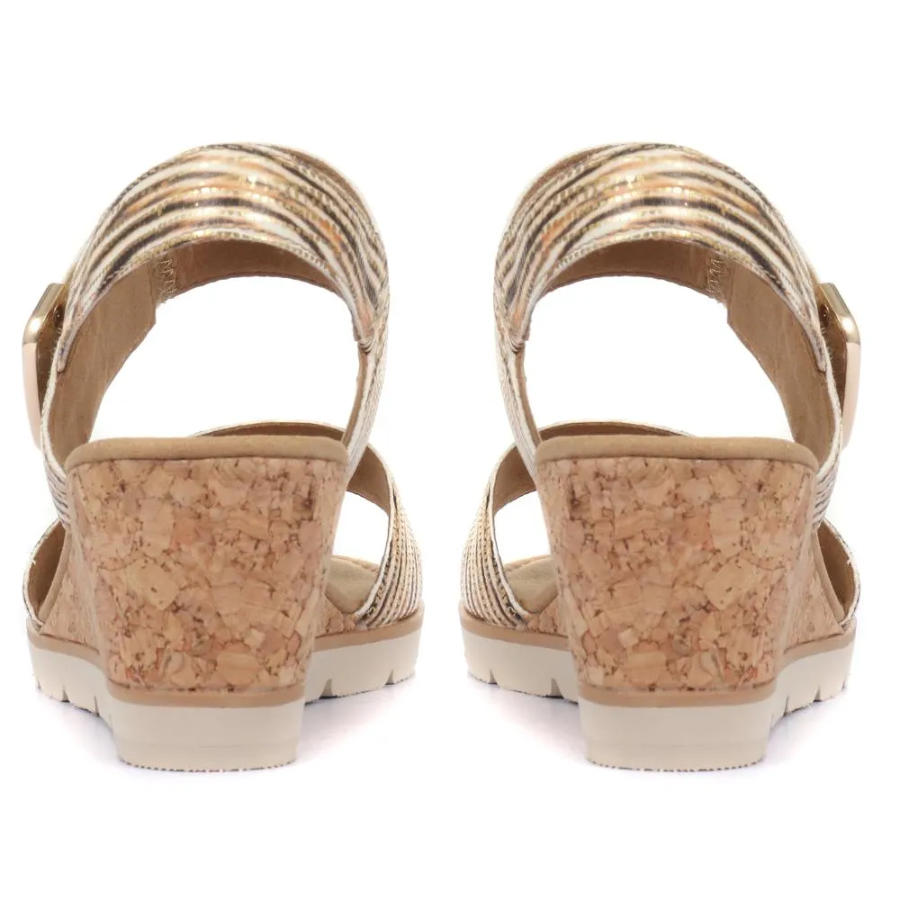 Porter Leather Wedge Sandals - GAB31515 / 317 909 sold by Shoe-Shop product image thumbnail 5