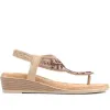 Embellished Toe Post Sandals - BAIZH37079 / 323 512 sold by Shoe-Shop