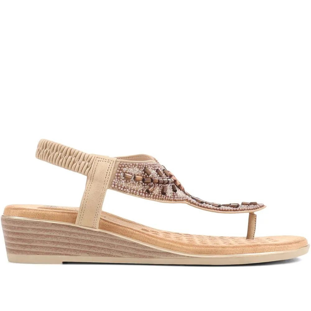 Embellished Toe Post Sandals - BAIZH37079 / 323 512 sold by Shoe-Shop product image thumbnail 3
