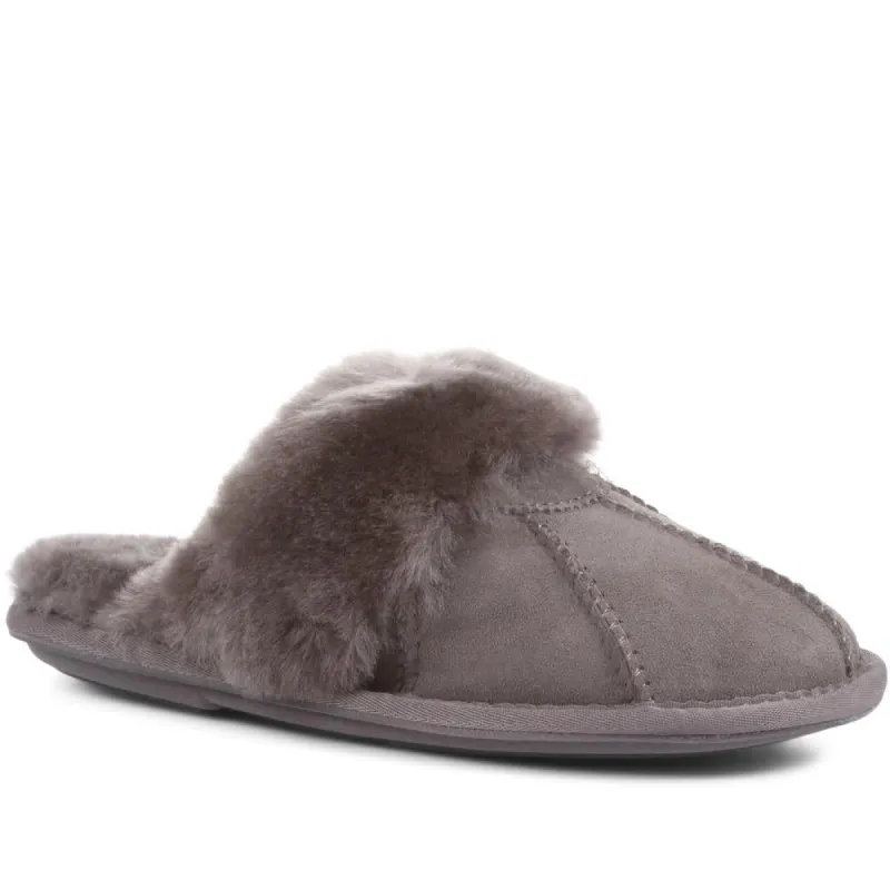 Sheepskin Mule Slippers - DUO36010 / 322 929 sold by Shoe-Shop