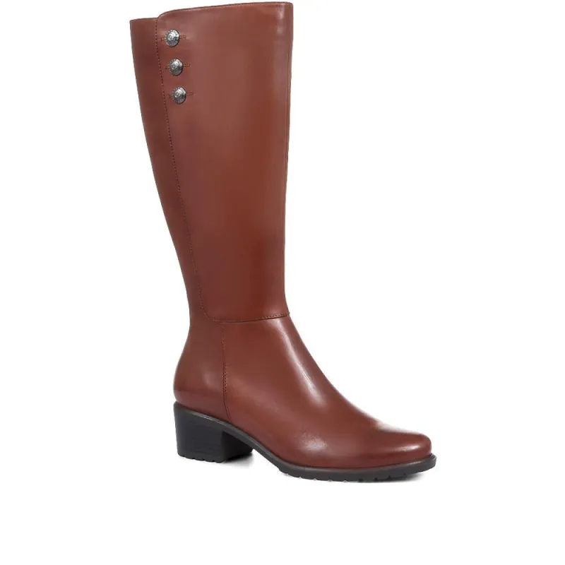 Grantley Leather Knee High Boots - SINO32514 / 319 176 sold by Shoe-Shop