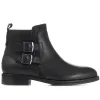 Leather Buckle Ankle Boot - META30500 / 317 134 sold by Shoe-Shop
