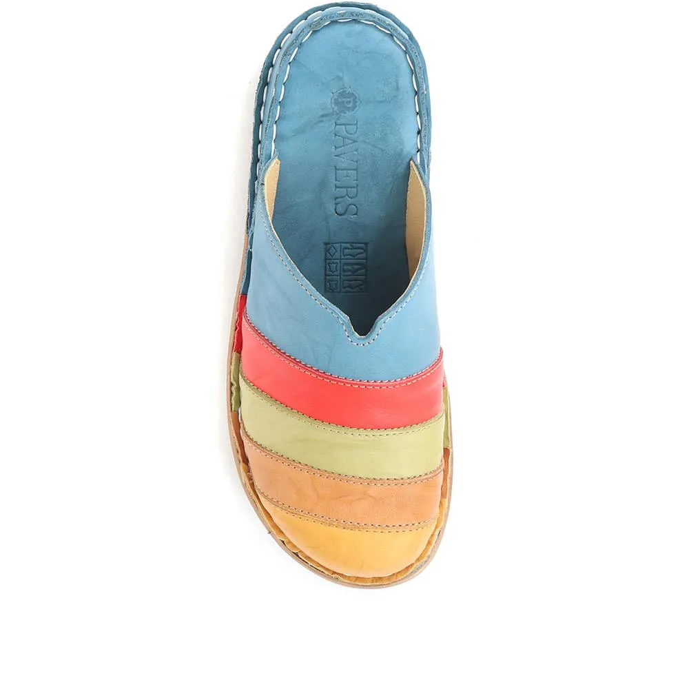 Leather Slip-On Clogs - CAY35017 / 322 038 sold by Shoe-Shop product image thumbnail 5