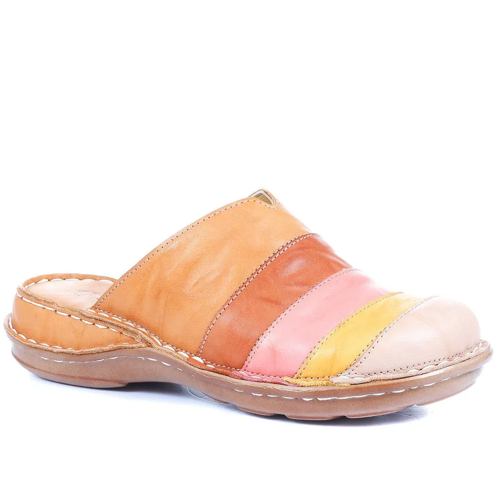 Leather Slip-On Clogs - CAY35017 / 322 038 sold by Shoe-Shop product image thumbnail 2