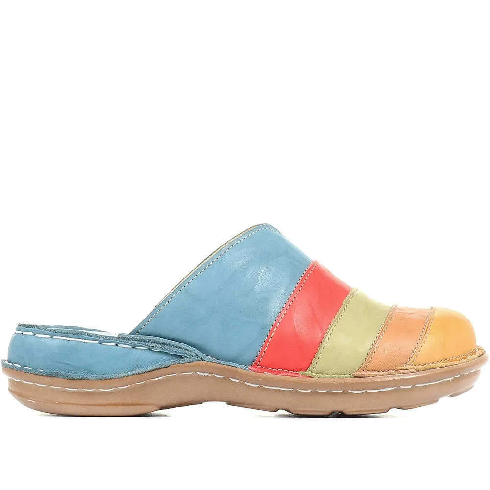 Leather Slip-On Clogs - CAY35017 / 322 038 sold by Shoe-Shop product image thumbnail 3