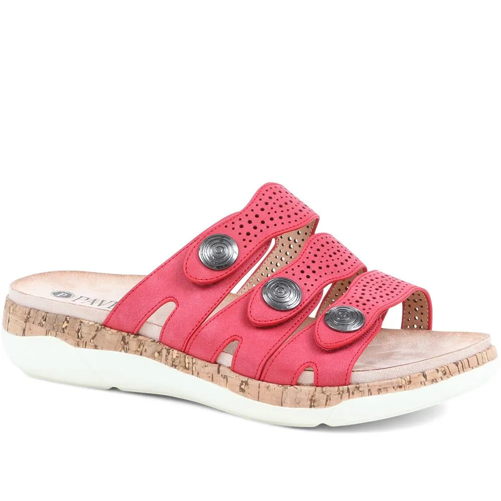 Touch-Fastening Mule Sandals - BAIZH37009 / 323 458 sold by Shoe-Shop