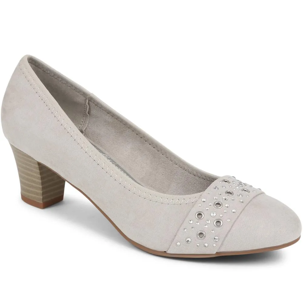 Embellished Court Shoe - PLAN38005 / 324 154 sold by Shoe-Shop