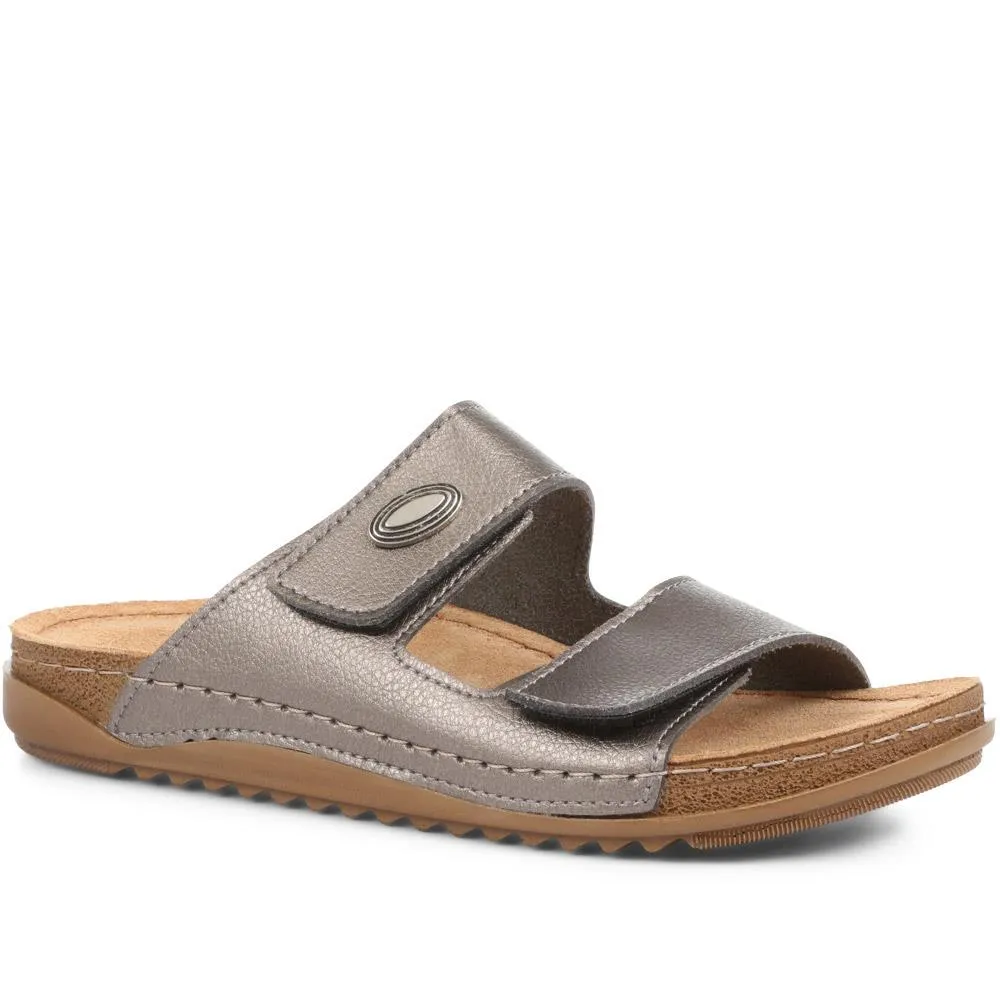 Adjustable Mule Sandals - SERAY35019 / 322 553 sold by Shoe-Shop