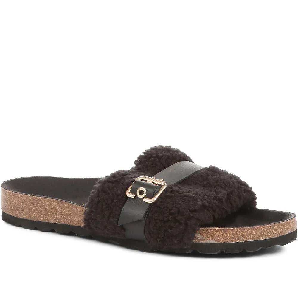 Tawny Mule Slippers - TAWNY / 322 811 sold by Shoe-Shop