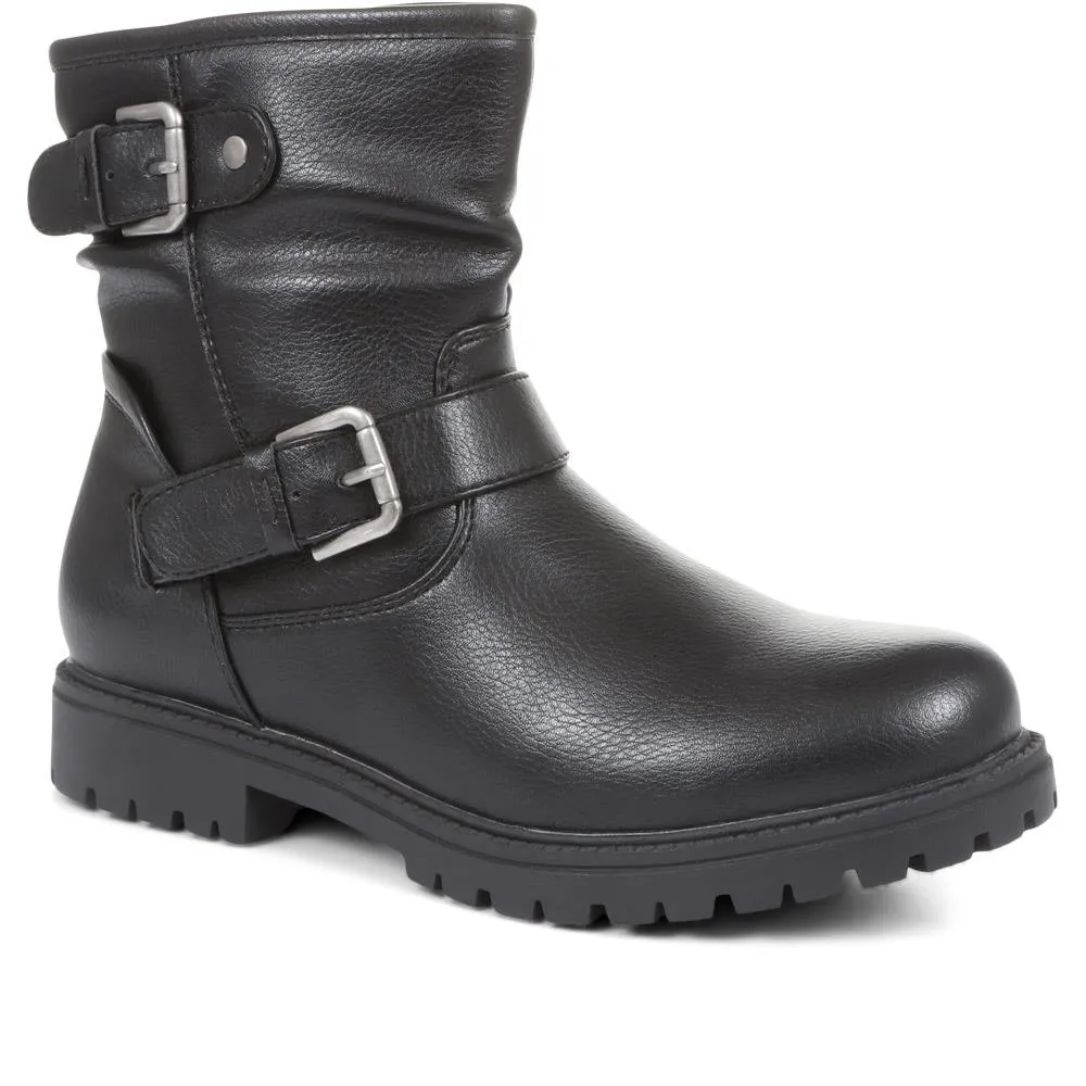 Chunky Biker Boots - WBINS34029 / 320 614 sold by Shoe-Shop product image thumbnail 2