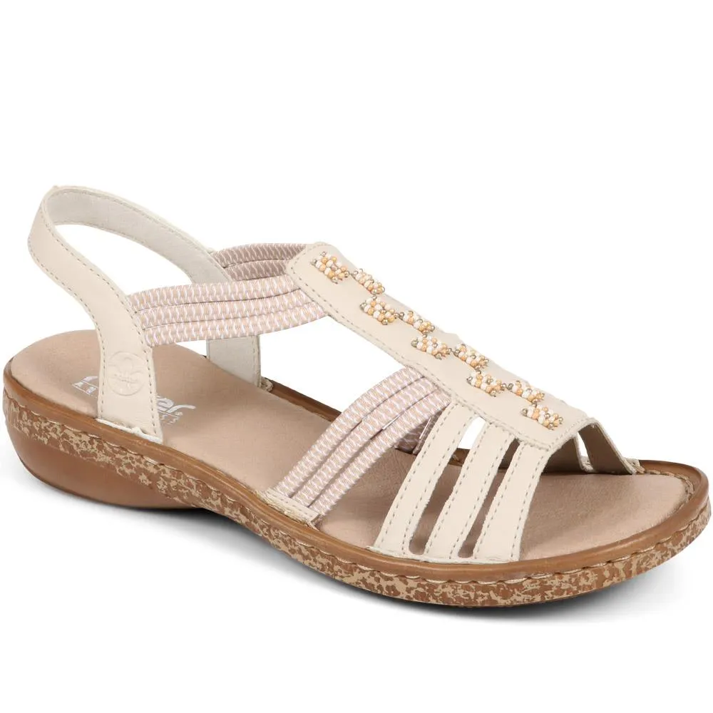 Beaded Slip-on Sandals - RKR37526 / 323 725 sold by Shoe-Shop