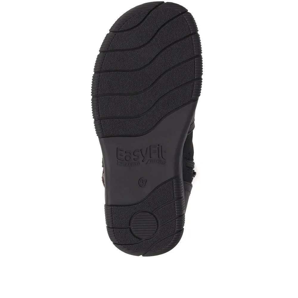 Extra Wide Fit Buckle Detail Boots - WINI / 324 197 sold by Shoe-Shop product image thumbnail 4