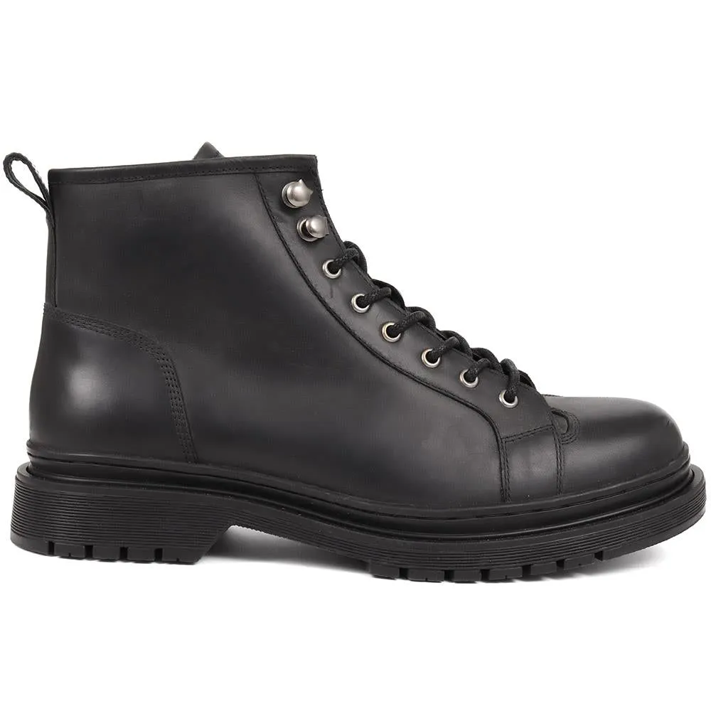 Denzel Leather Lace Up Boots - DENZEL / 324 394 sold by Shoe-Shop product image thumbnail 2