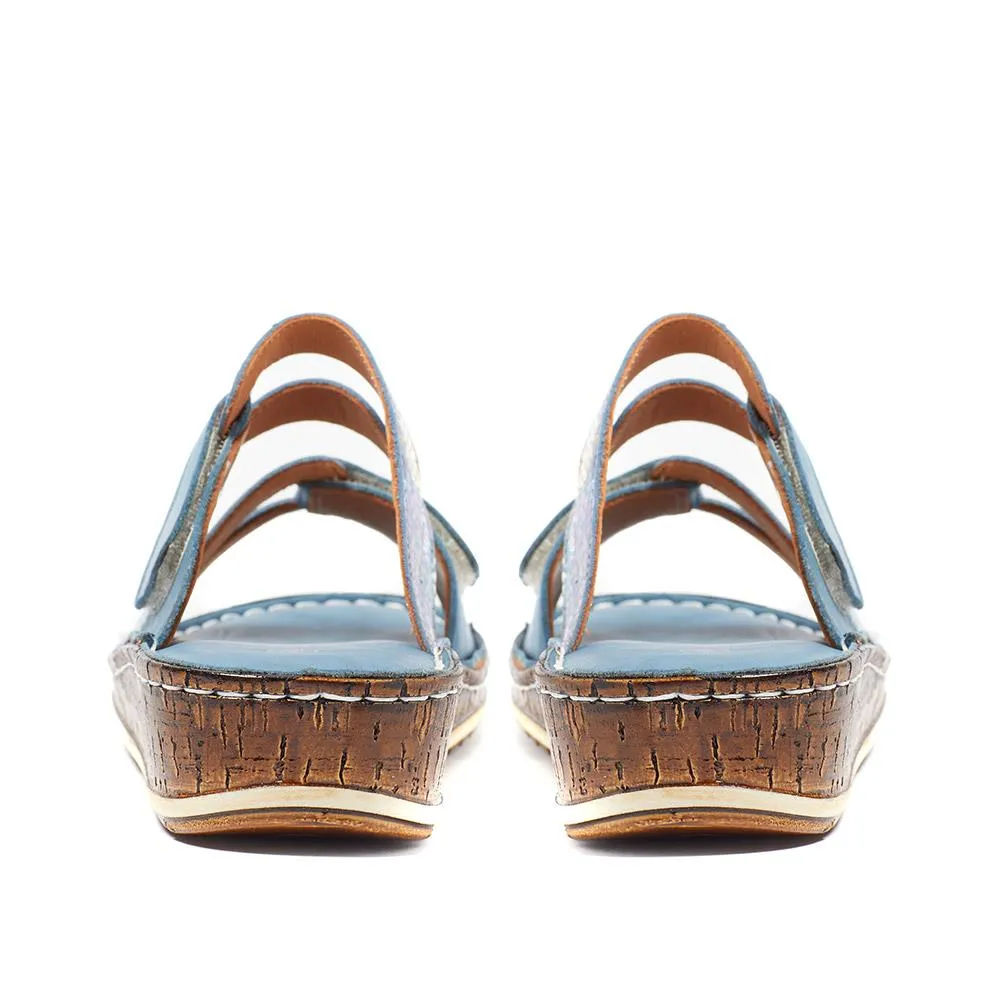 Leather Adjustable Mule Sandals - DRTMA37007 / 323 852 sold by Shoe-Shop product image thumbnail 4