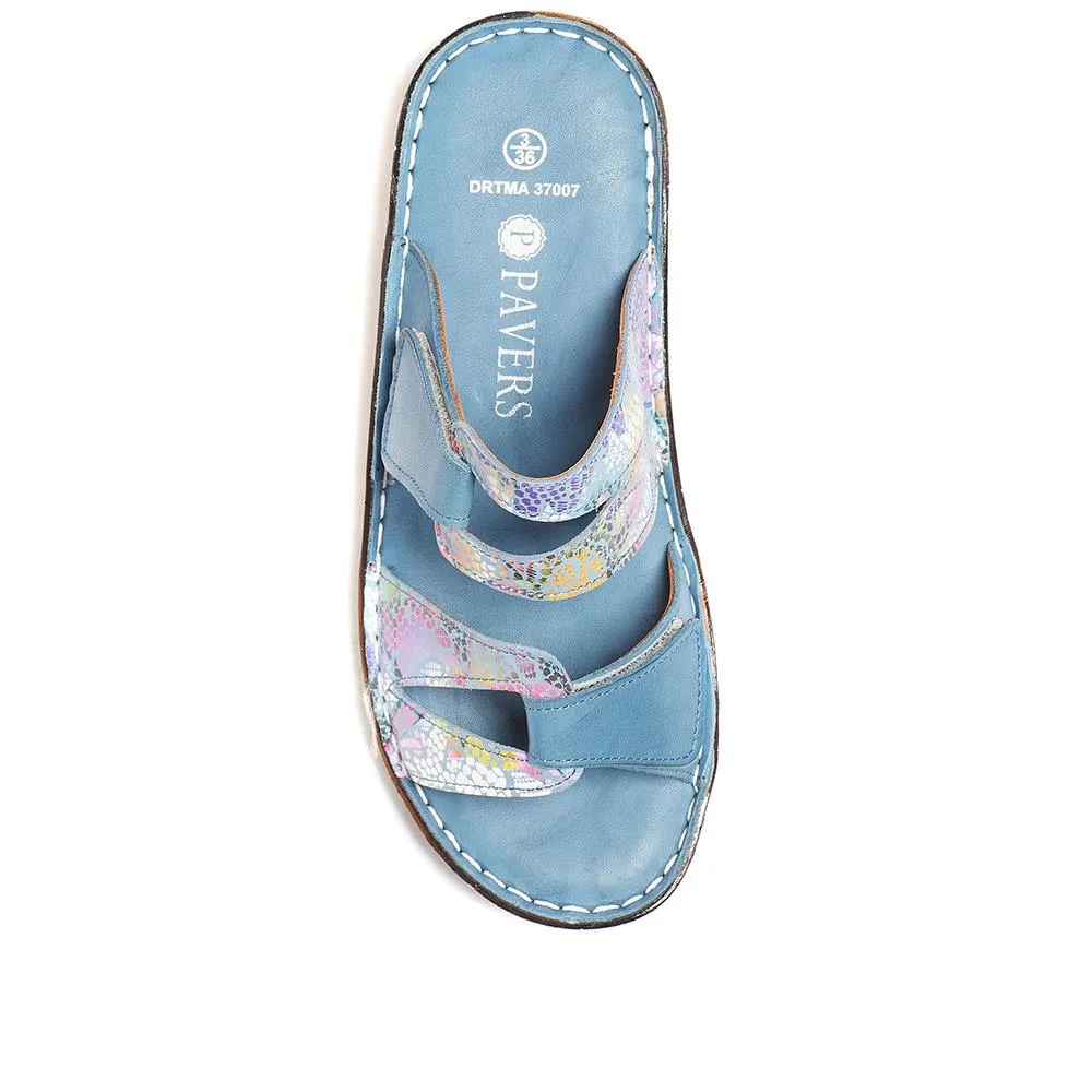 Leather Adjustable Mule Sandals - DRTMA37007 / 323 852 sold by Shoe-Shop product image thumbnail 5