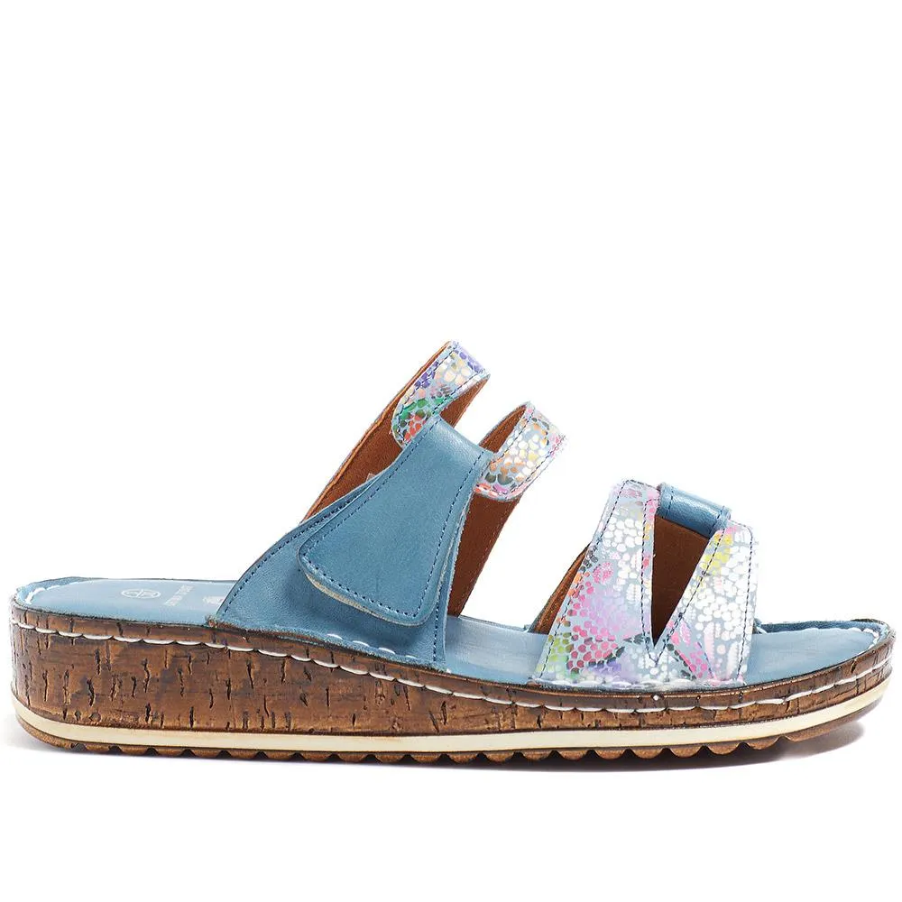 Leather Adjustable Mule Sandals - DRTMA37007 / 323 852 sold by Shoe-Shop product image thumbnail 3