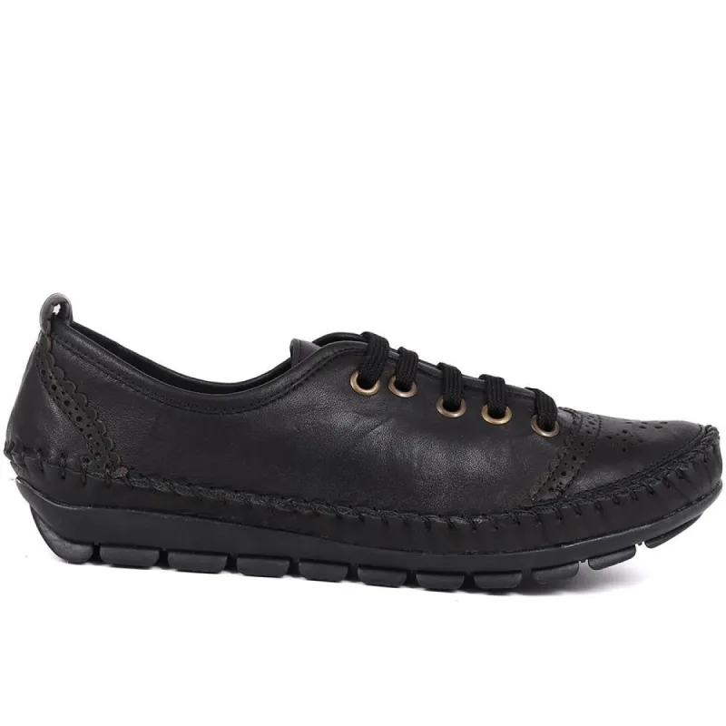Leather Lace-Up Pumps  - SIMIN39011 / 325 085 sold by Shoe-Shop