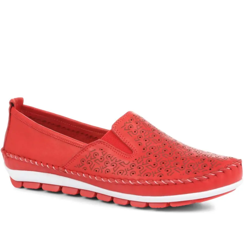 Leather Slip-On Shoes - SIMIN35009 / 323 209 sold by Shoe-Shop