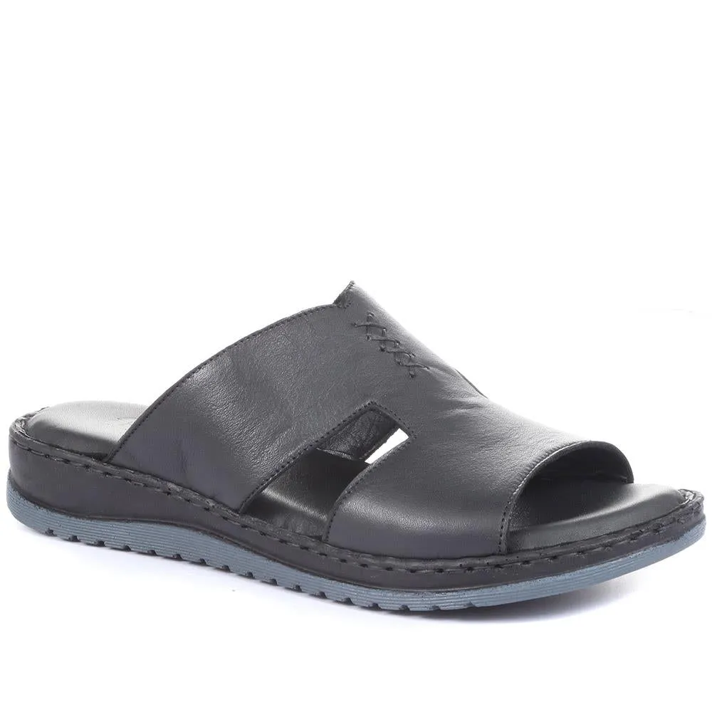Slip On-Leather Mule Sandals - MKOC33017 / 320 094 sold by Shoe-Shop product image thumbnail 2