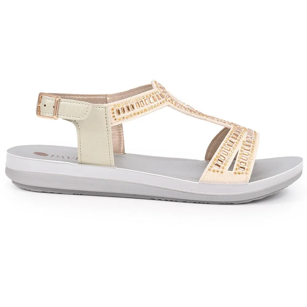 Adjustable Embellished Sandals - INB39017 / 325 260 sold by Shoe-Shop product image thumbnail 3