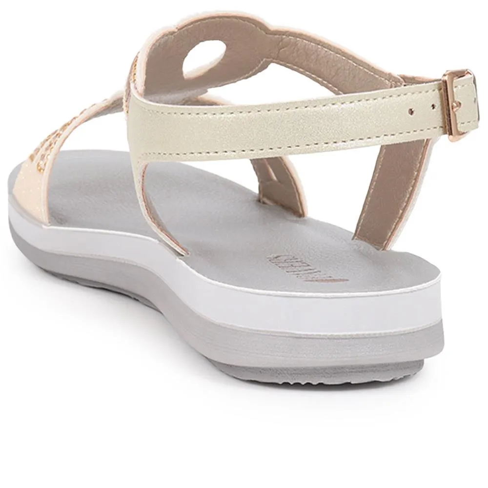 Adjustable Embellished Sandals - INB39017 / 325 260 sold by Shoe-Shop product image thumbnail 4