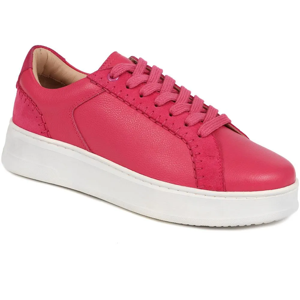 Bergamot Leather Trainers - BERGAMOT / 325 586 sold by Shoe-Shop